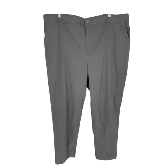 Columbia Pants Mens XXL Short Gray Royce Range Elastic Waist Tapered Jogger - Picture 1 of 16